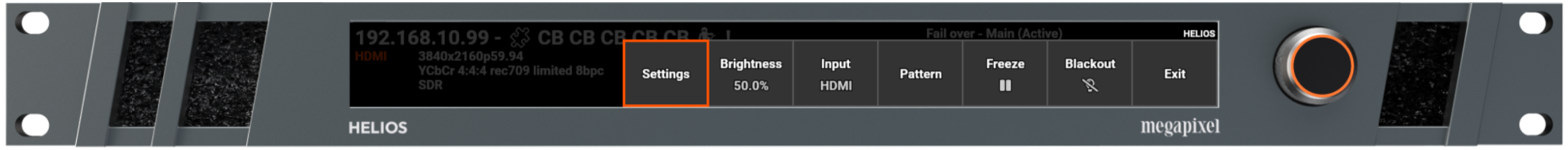 HELIOS Network Settings1